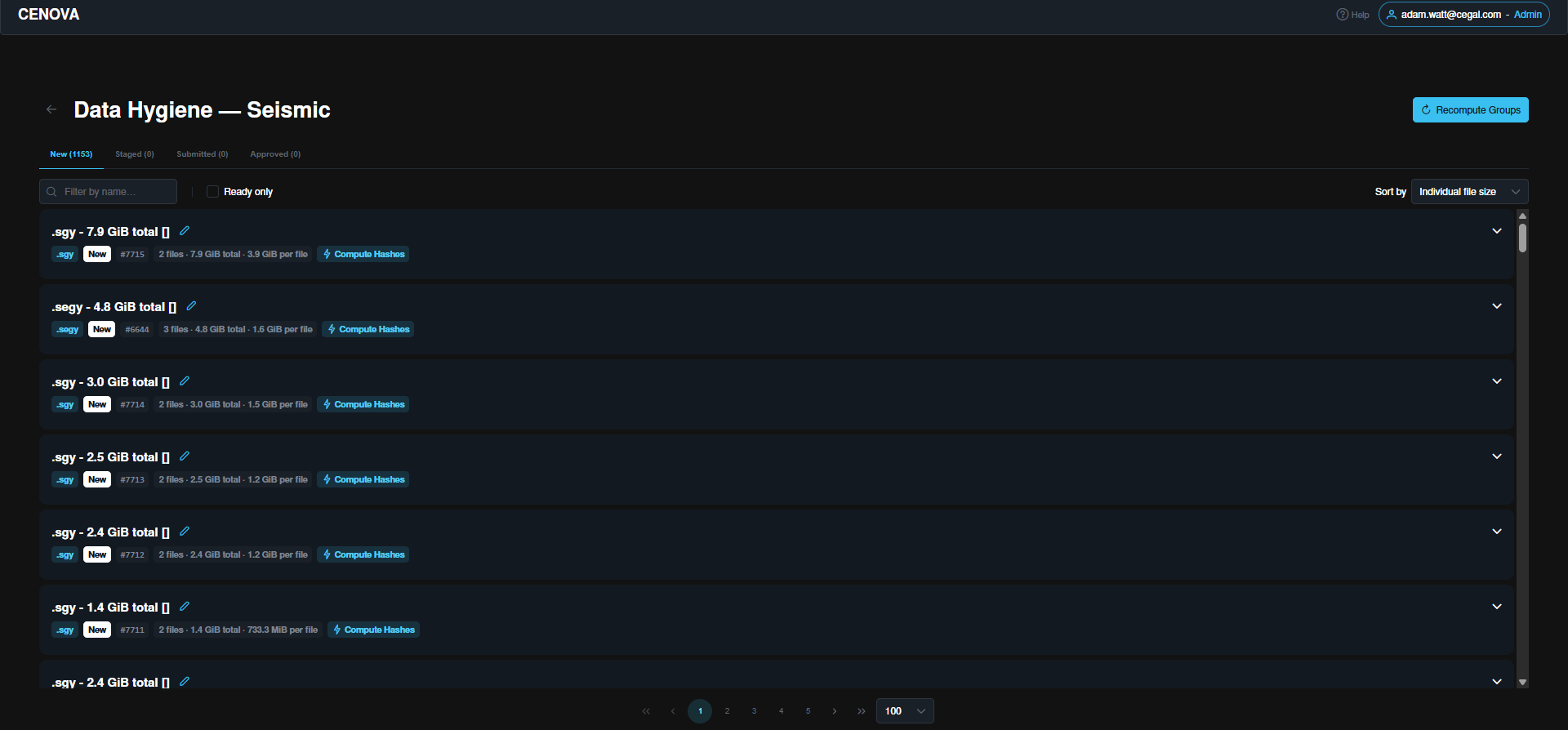 Potential duplicate groups