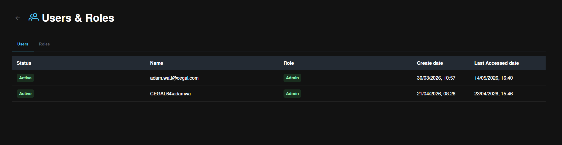 Users